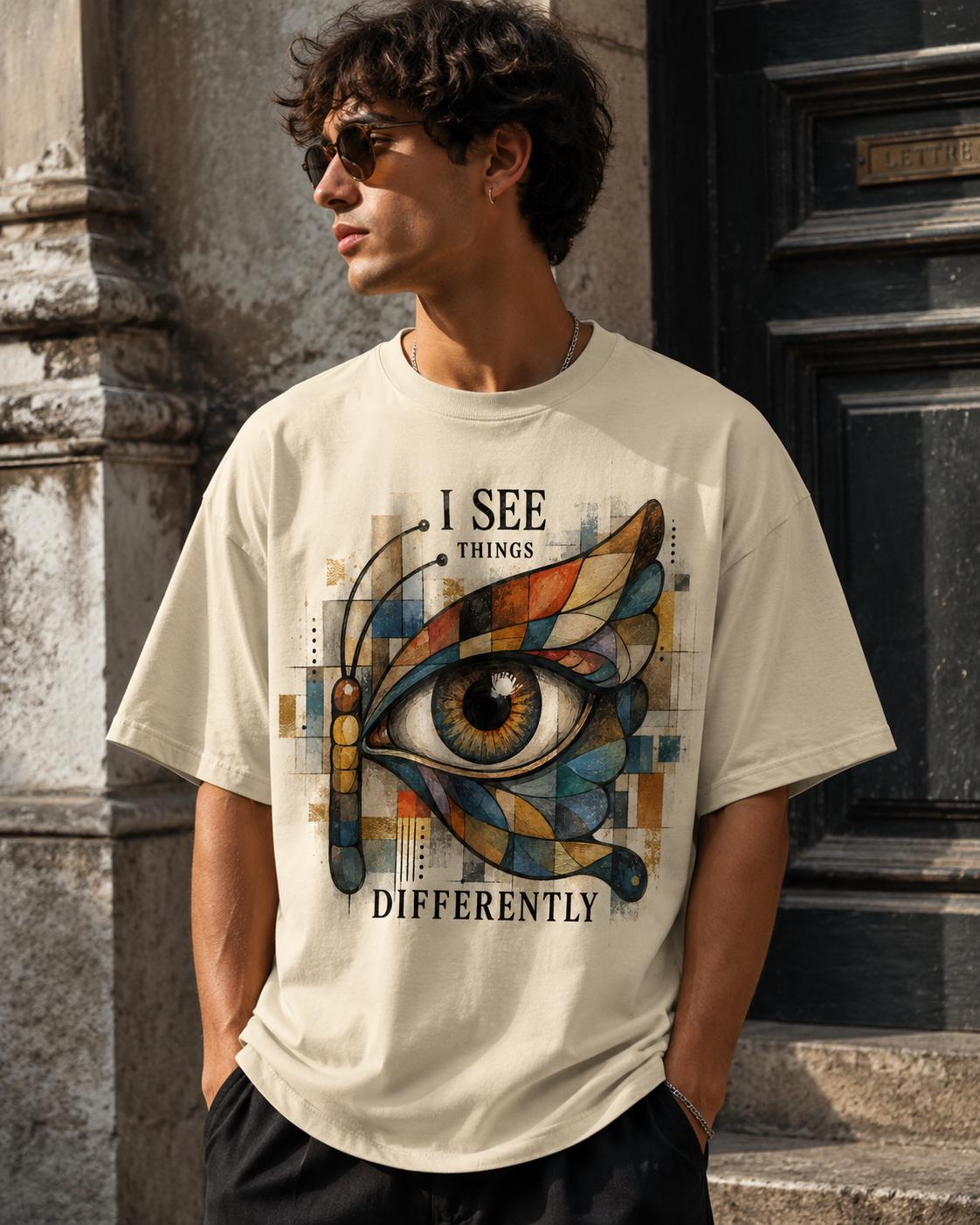 Visionary Butterfly Shirt Mystical Boho Graphic Tee gildan - photo 1