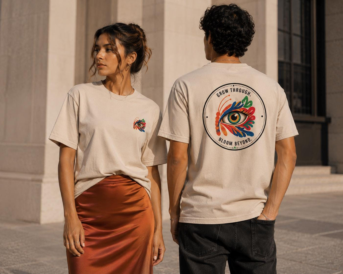 Moon Energy Butterfly Shirt, Celestial Lunar Graphic Tee - photo 1