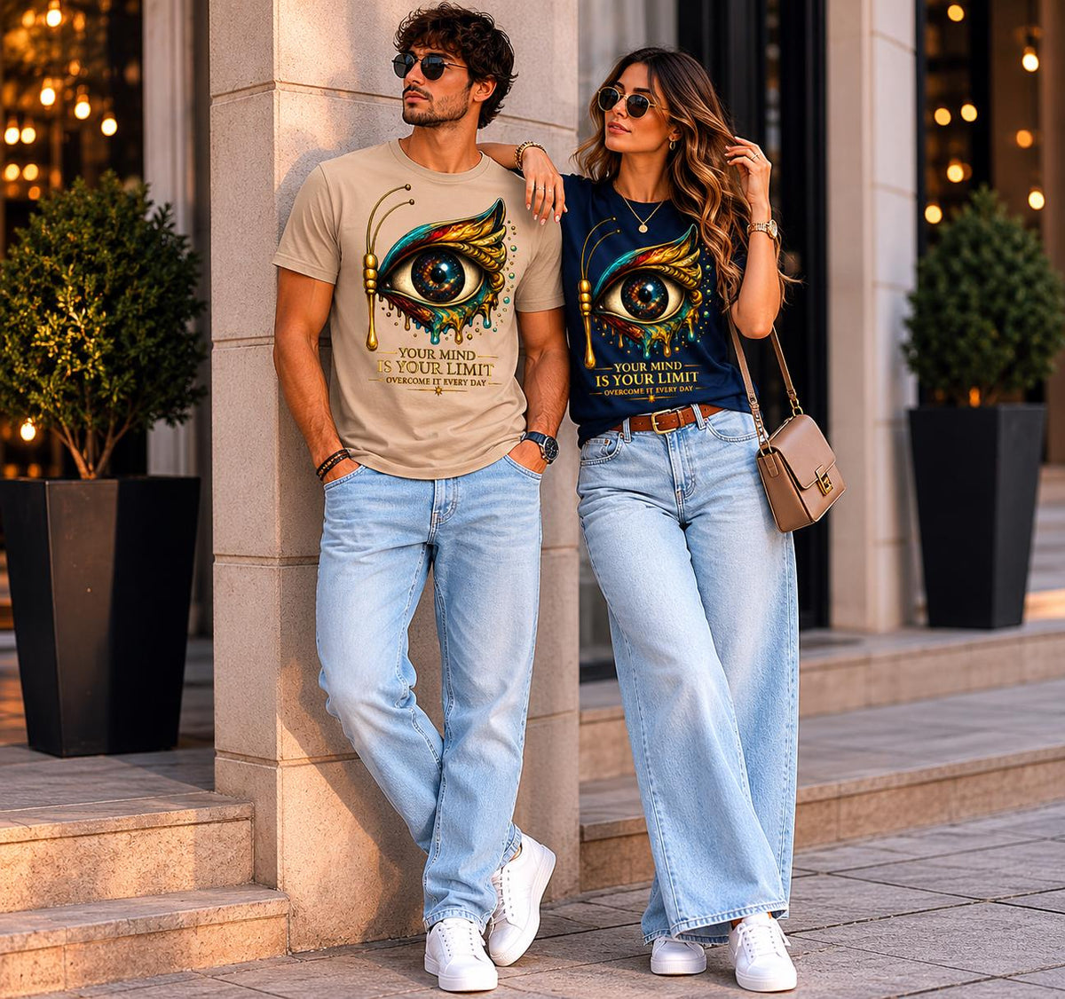 Galaxy Eye Tee Cosmic Graphic Tee Celestial Aesthetic - photo 2