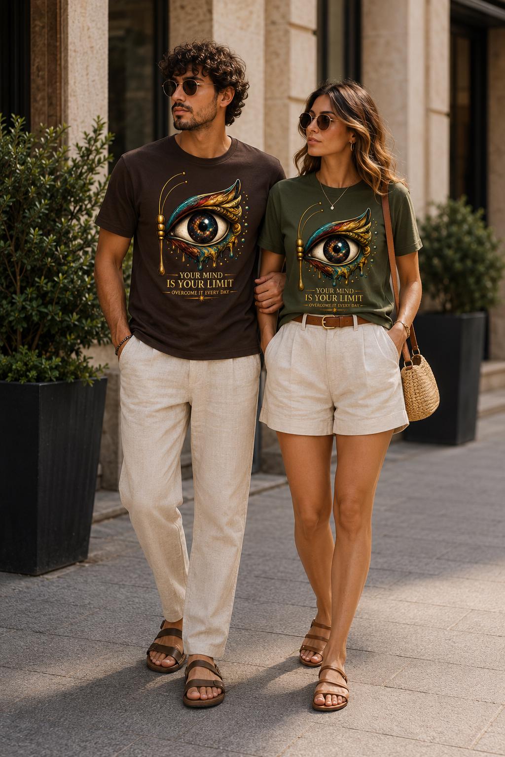 Galaxy Eye Tee Cosmic Graphic Tee Celestial Aesthetic - photo 6