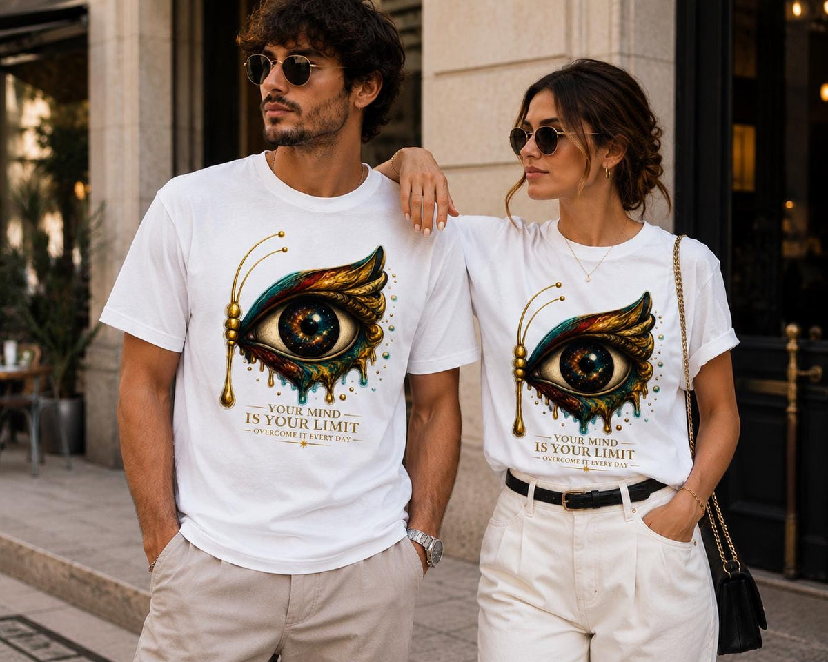 Galaxy Eye Tee Cosmic Graphic Tee Celestial Aesthetic - photo 1