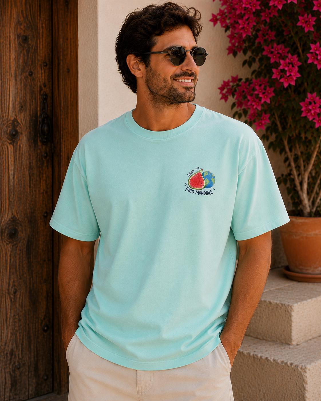Fico Mondiale Italian Slang Shirt, Funny Italian Wordplay - photo 2