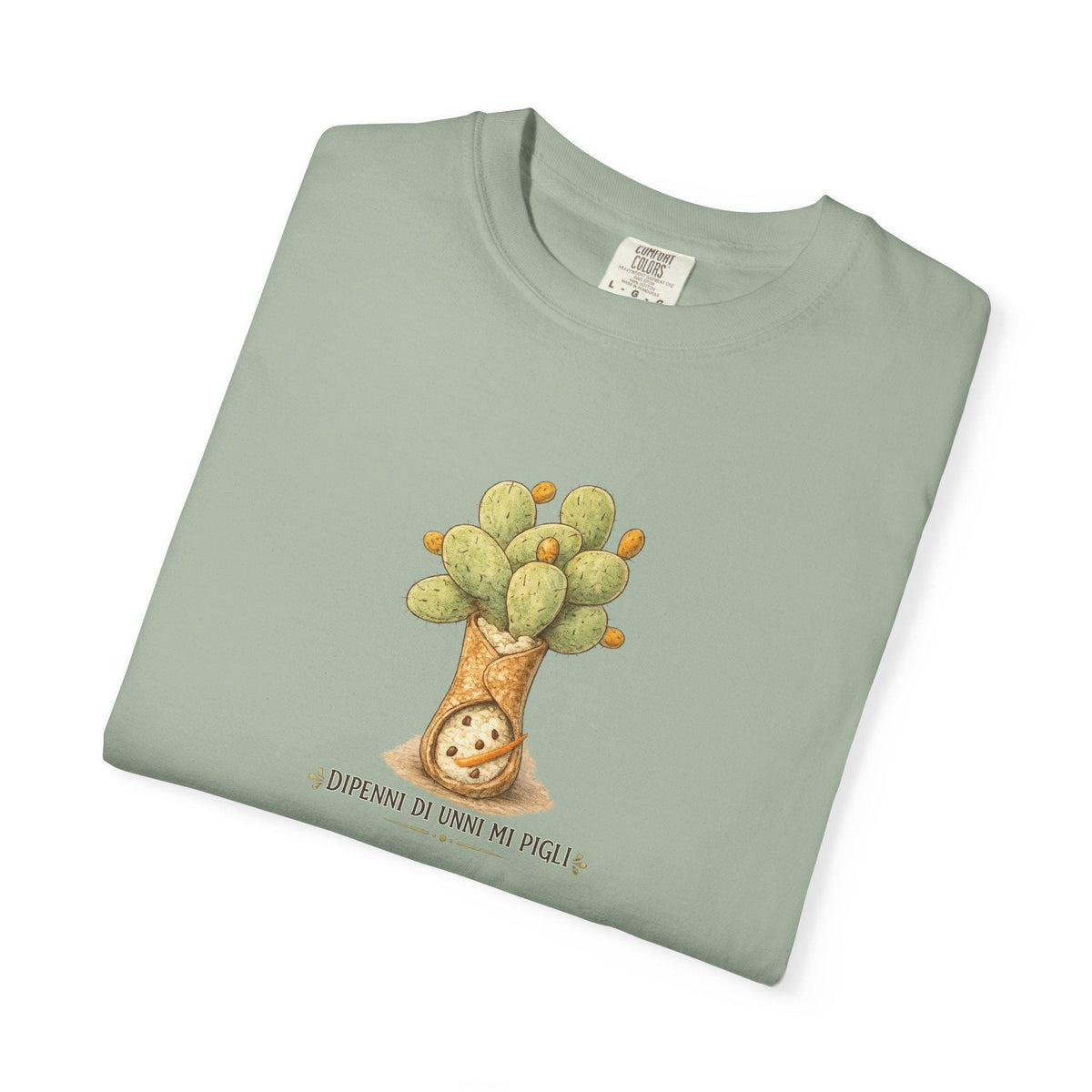 Funny Sicily T-Shirt, Sicilian Dialect Tee, Cannolindia - photo 3