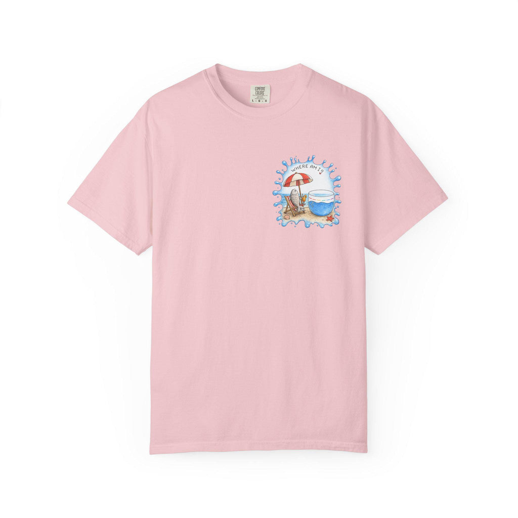 Fish Out of Water Shirt, Funny Beach Fish Graphic Tee, ADHD - photo 9