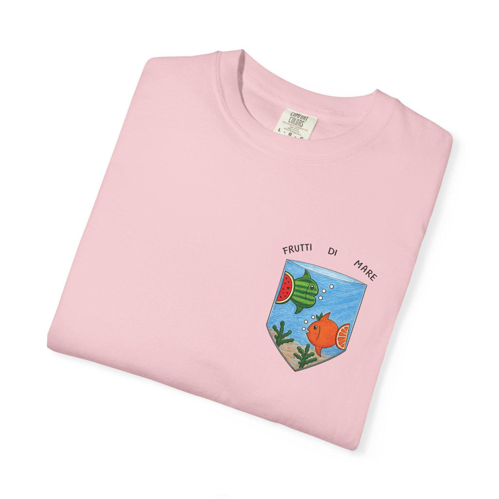Frutti di Mare Shirt, Fruit Fish Pocket Tee, Watermelon - photo 10