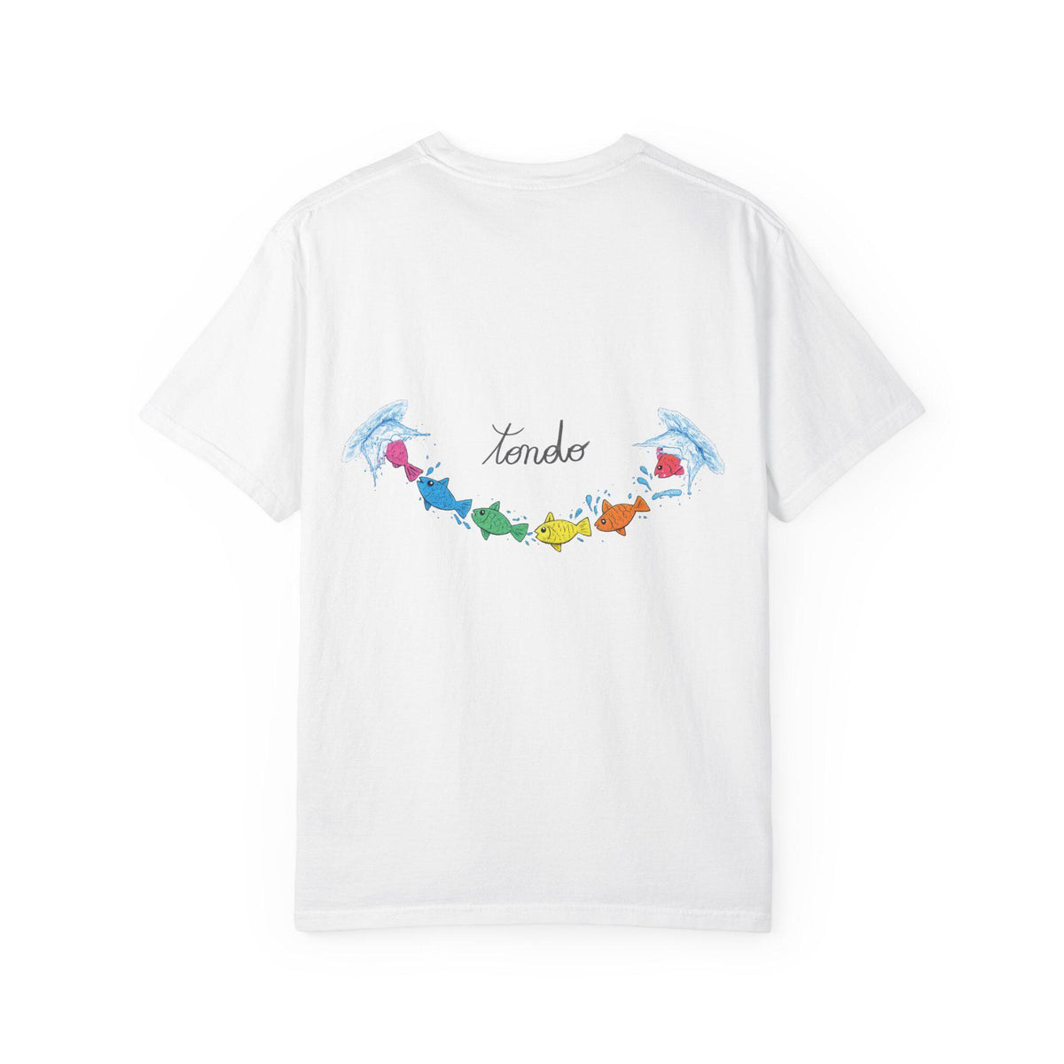 Giro Giro Tondo Shirt, Italian Nursery Rhyme Tee, Colorful - photo 2