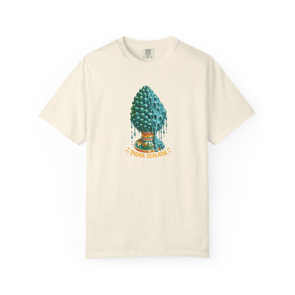 Funny Sicilian Shirt, Pigna Scolada Tee, Caltagirone Gift - photo 4