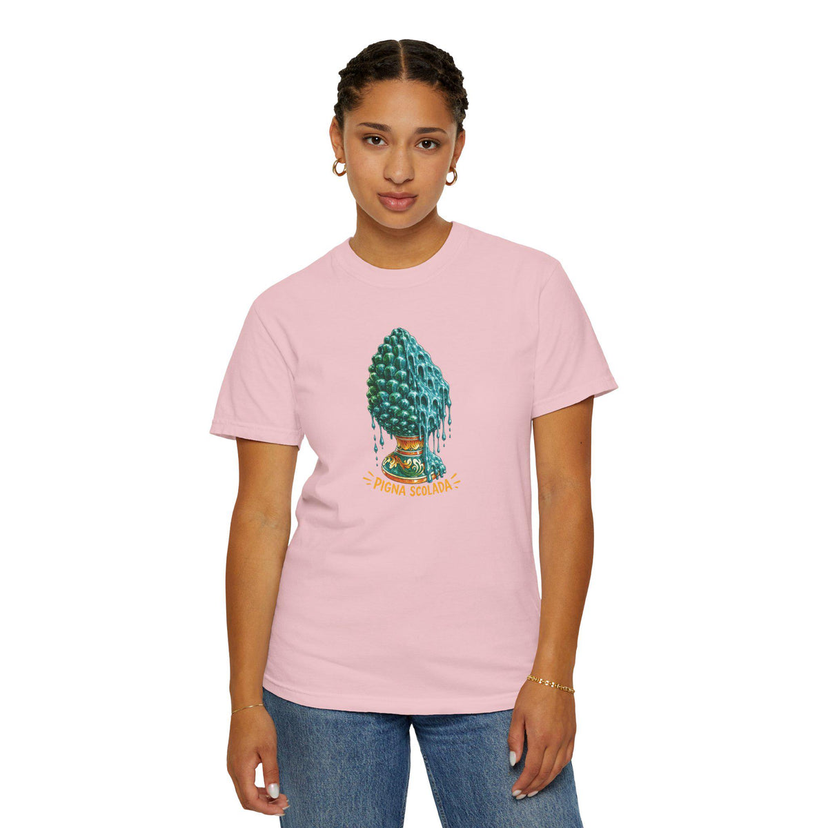 Funny Sicilian Shirt, Pigna Scolada Tee, Caltagirone Gift - photo 2