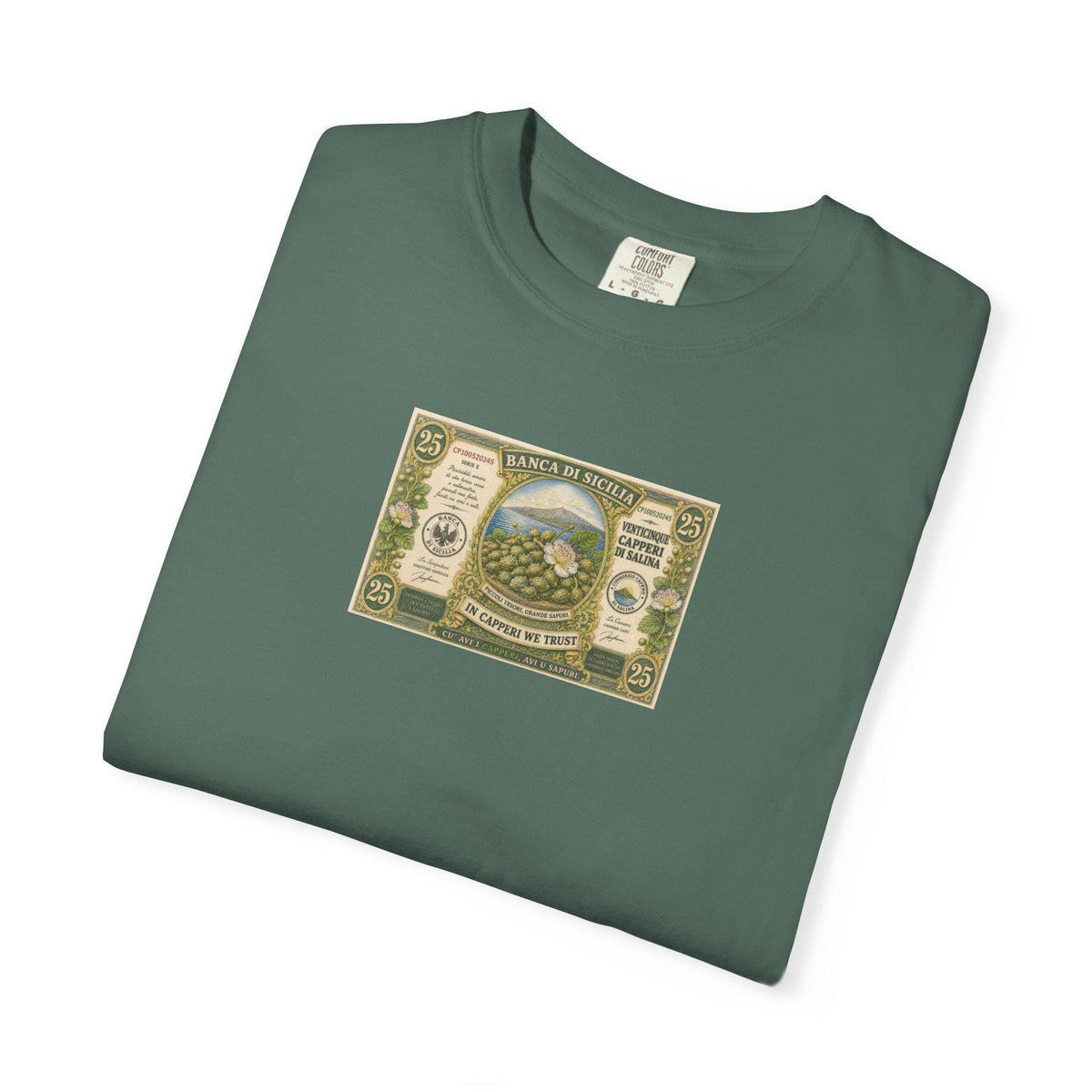 Capers Shirt, Salina Capers Sicilian Tee, Banca di Sicilia - photo 6