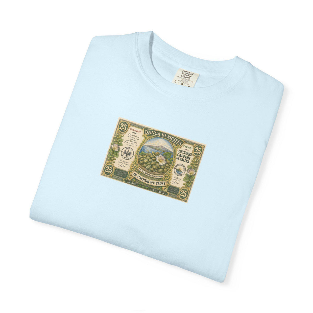 Capers Shirt, Salina Capers Sicilian Tee, Banca di Sicilia - photo 8