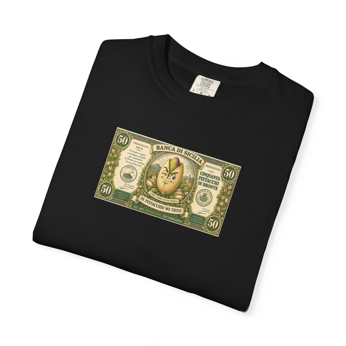 Pistachio Shirt, Bronte Pistachio Sicilian Tee, Banca di - photo 5