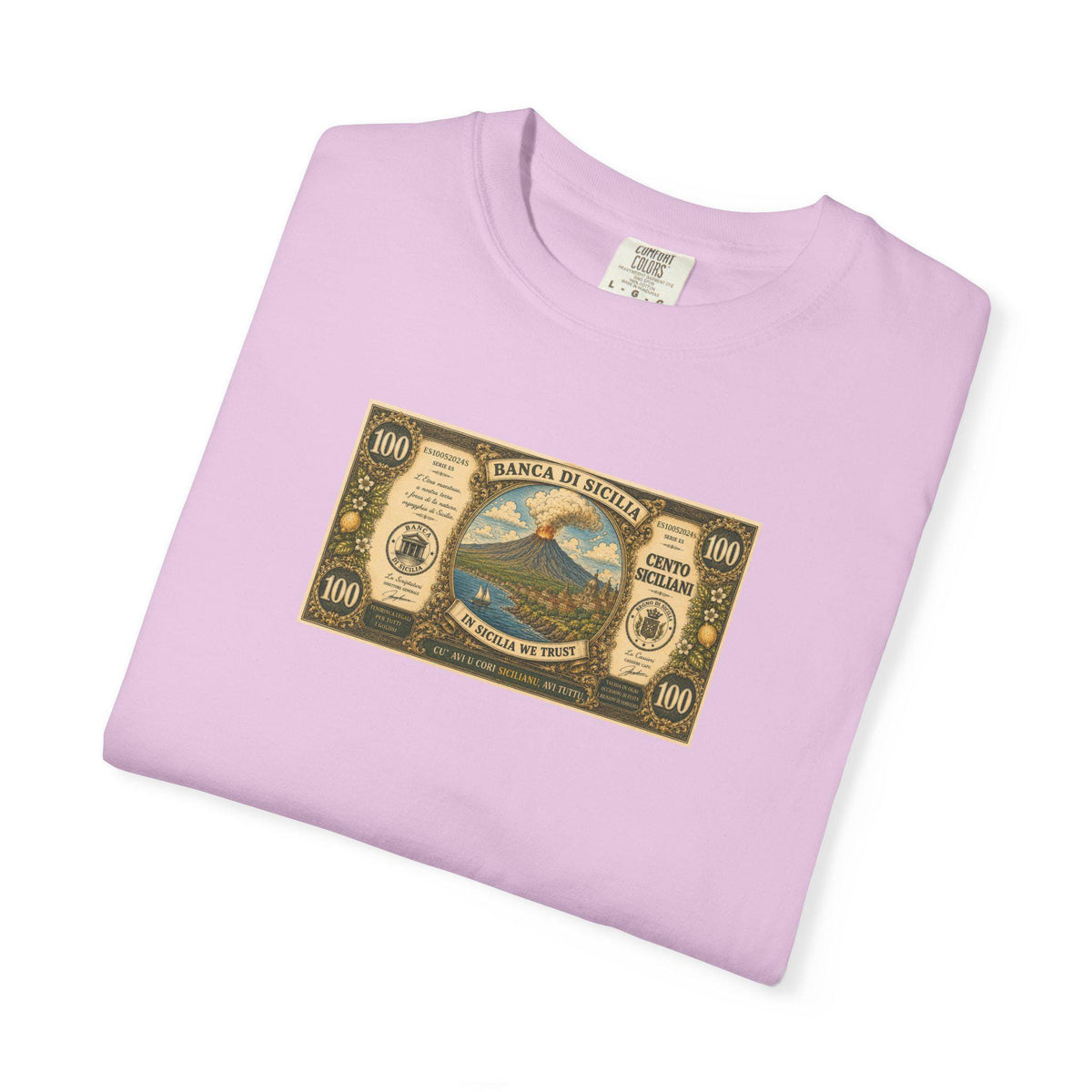Mount Etna Shirt, Sicilian Pride Tee, Banca di Sicilia 100 - photo 6