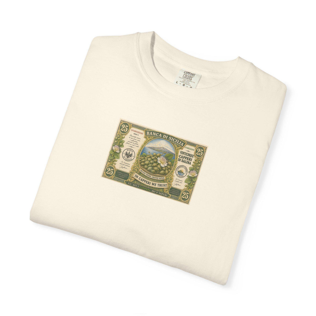 Capers Shirt, Salina Capers Sicilian Tee, Banca di Sicilia - photo 3