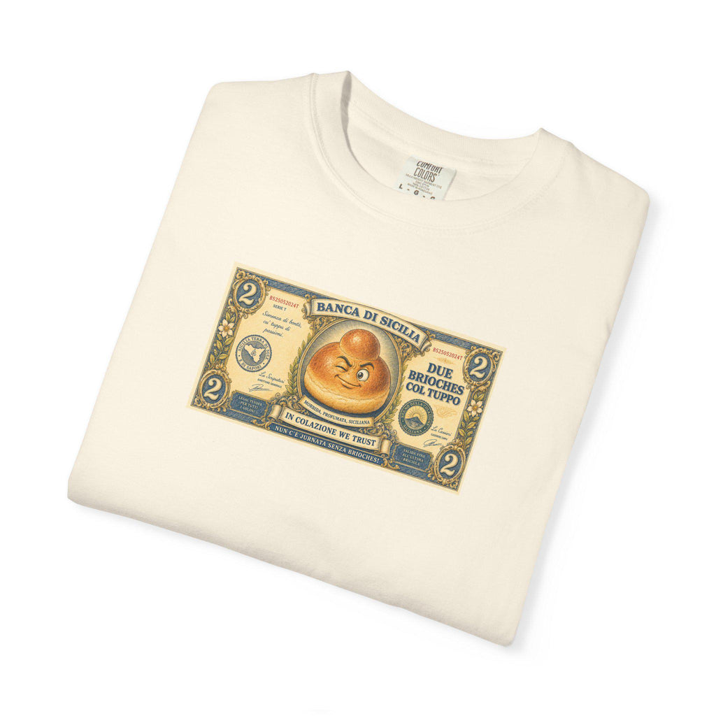 Banca di Sicilia Brioche col Tuppo Shirt, Funny Sicilian - photo 3