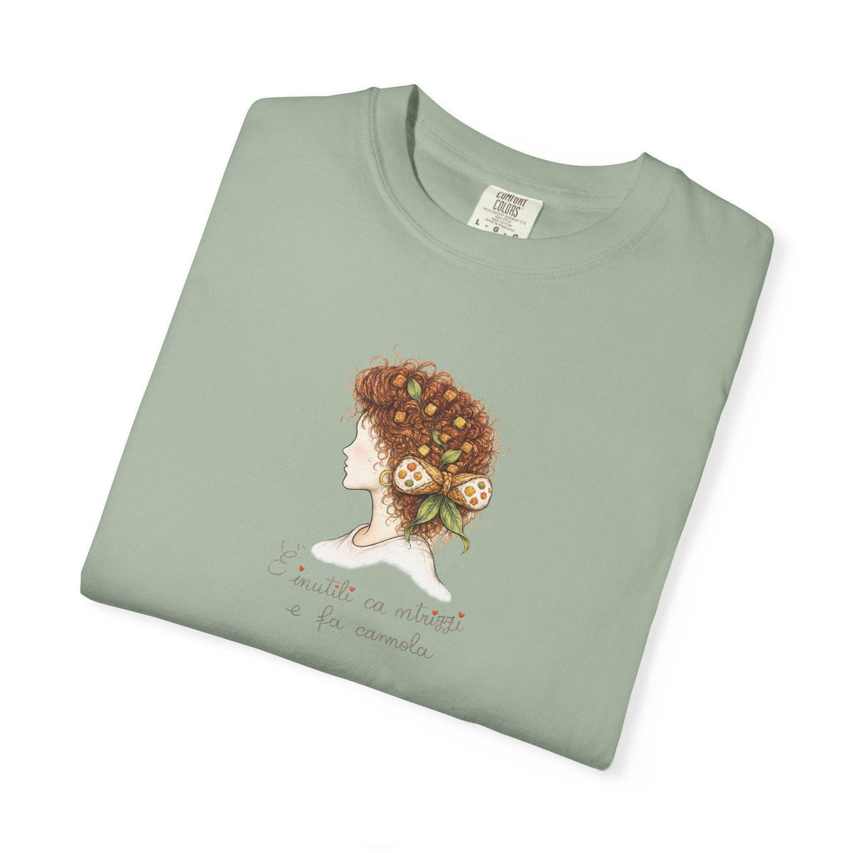 E Inutili Ca Ntrizzi E Fa Cannola, Sicilian Proverb Shirt - photo 3