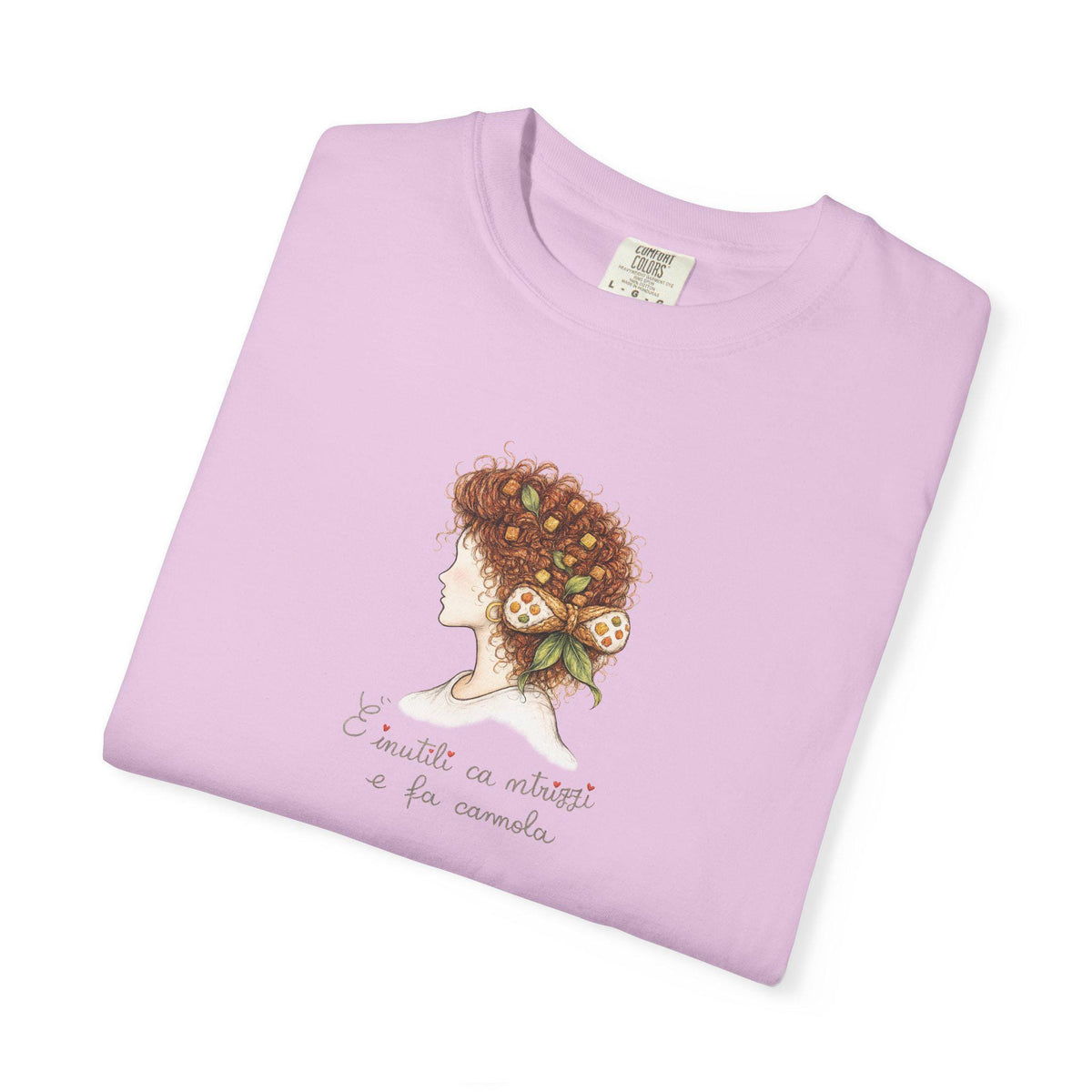 E Inutili Ca Ntrizzi E Fa Cannola, Sicilian Proverb Shirt - photo 4