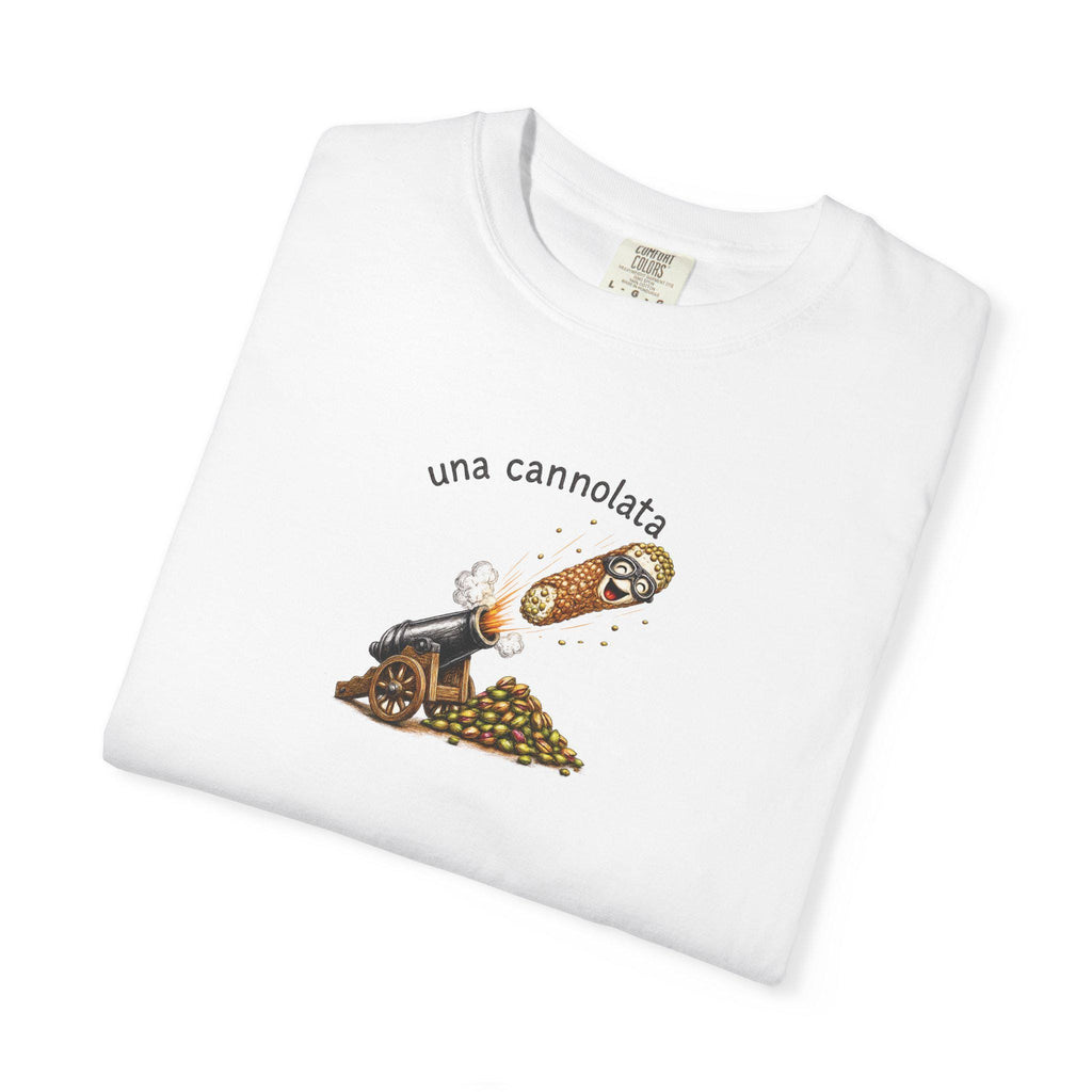 Cannoli Lover Shirt, Funny Sicilian Cannolo Graphic Tee - photo 2
