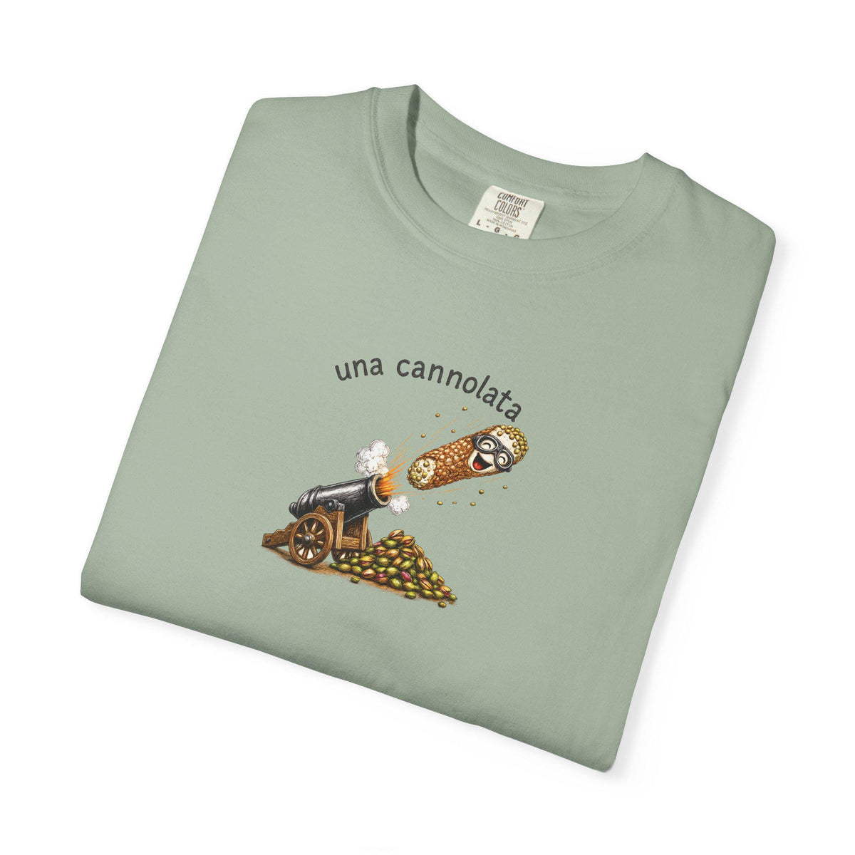 Cannoli Lover Shirt, Funny Sicilian Cannolo Graphic Tee - photo 3