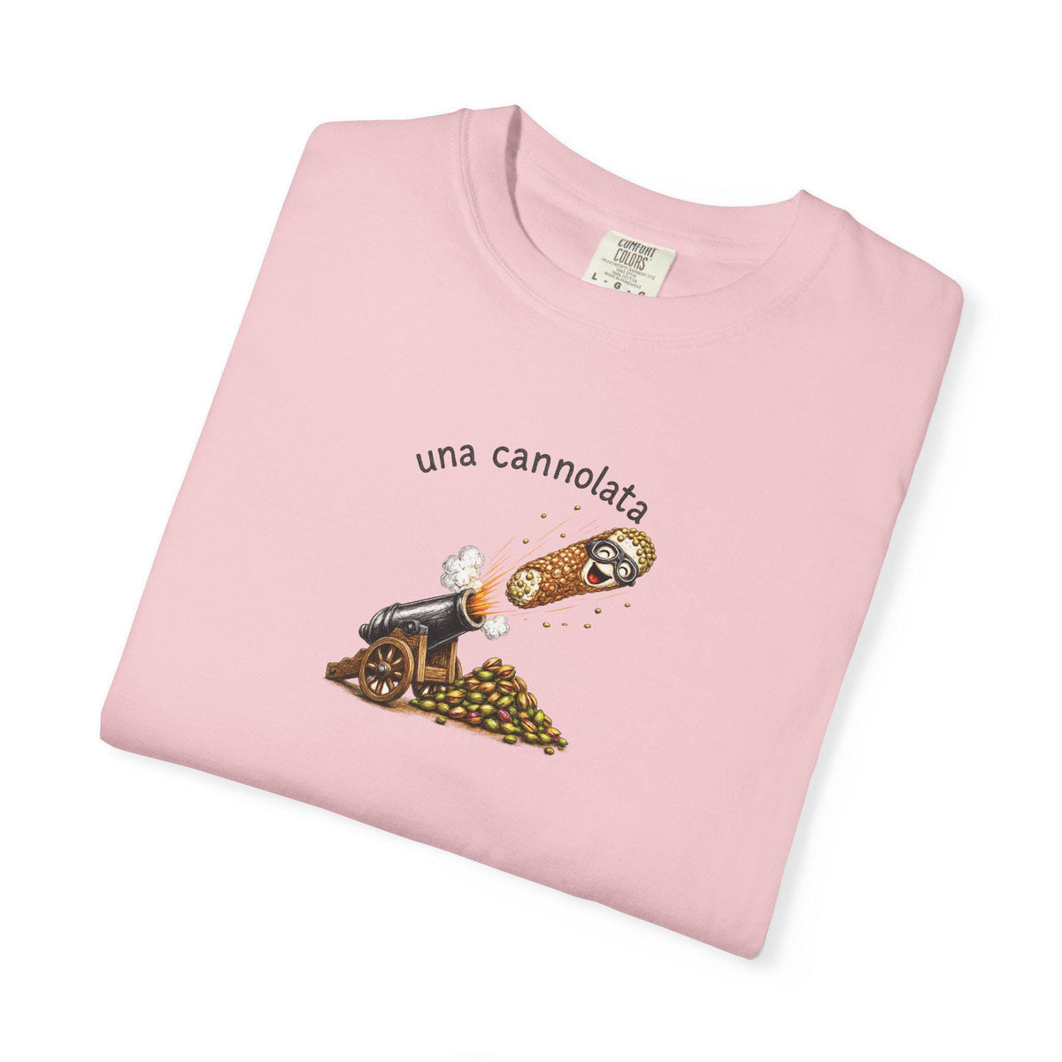 Cannoli Lover Shirt, Funny Sicilian Cannolo Graphic Tee - photo 5