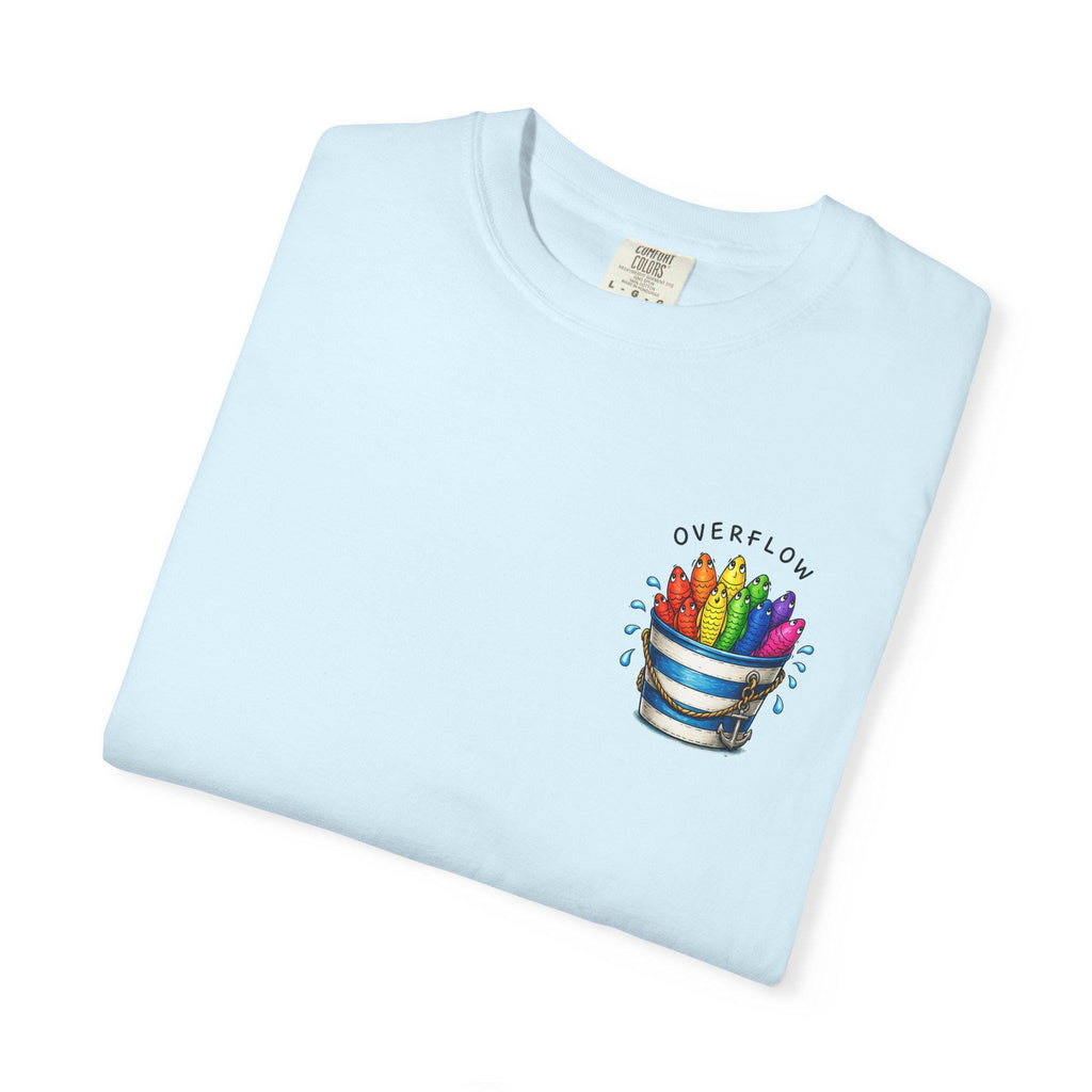 Overflowing Fish Bucket Shirt, Brain Overflow Tee, ADHD - photo 10