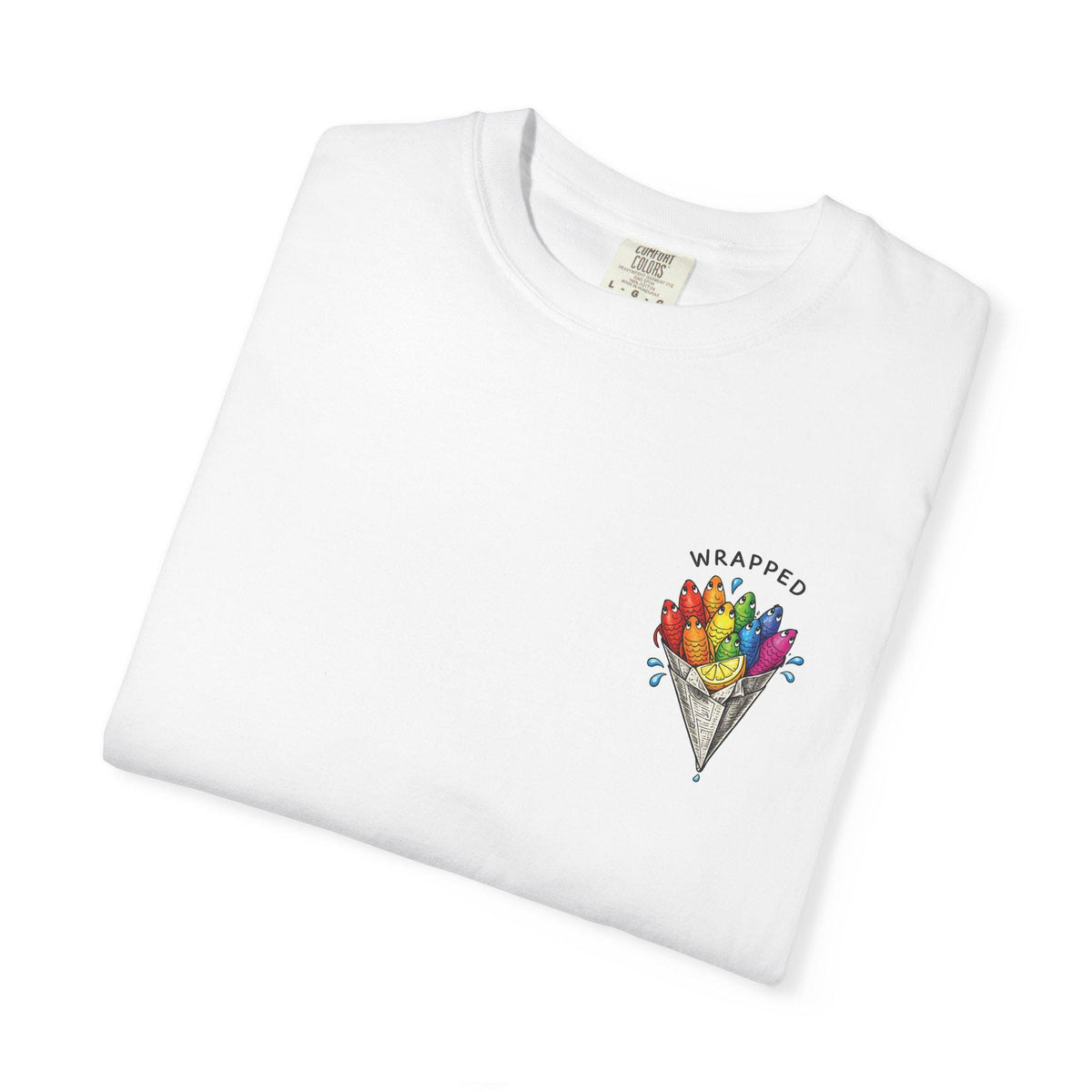 Fish Bouquet Wrapped Shirt, Cozy Introvert Tee, Do Not - photo 2