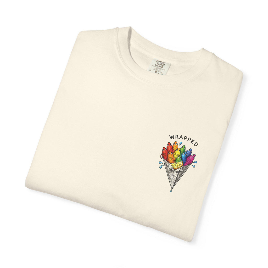 Fish Bouquet Wrapped Shirt, Cozy Introvert Tee, Do Not - photo 3