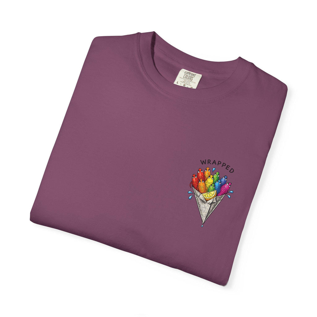Fish Bouquet Wrapped Shirt, Cozy Introvert Tee, Do Not - photo 6