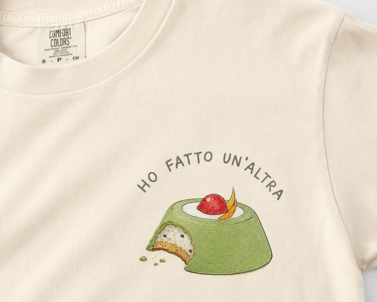 I Made Another Cassata Shirt, Funny Sicilian Food Humor - photo 2