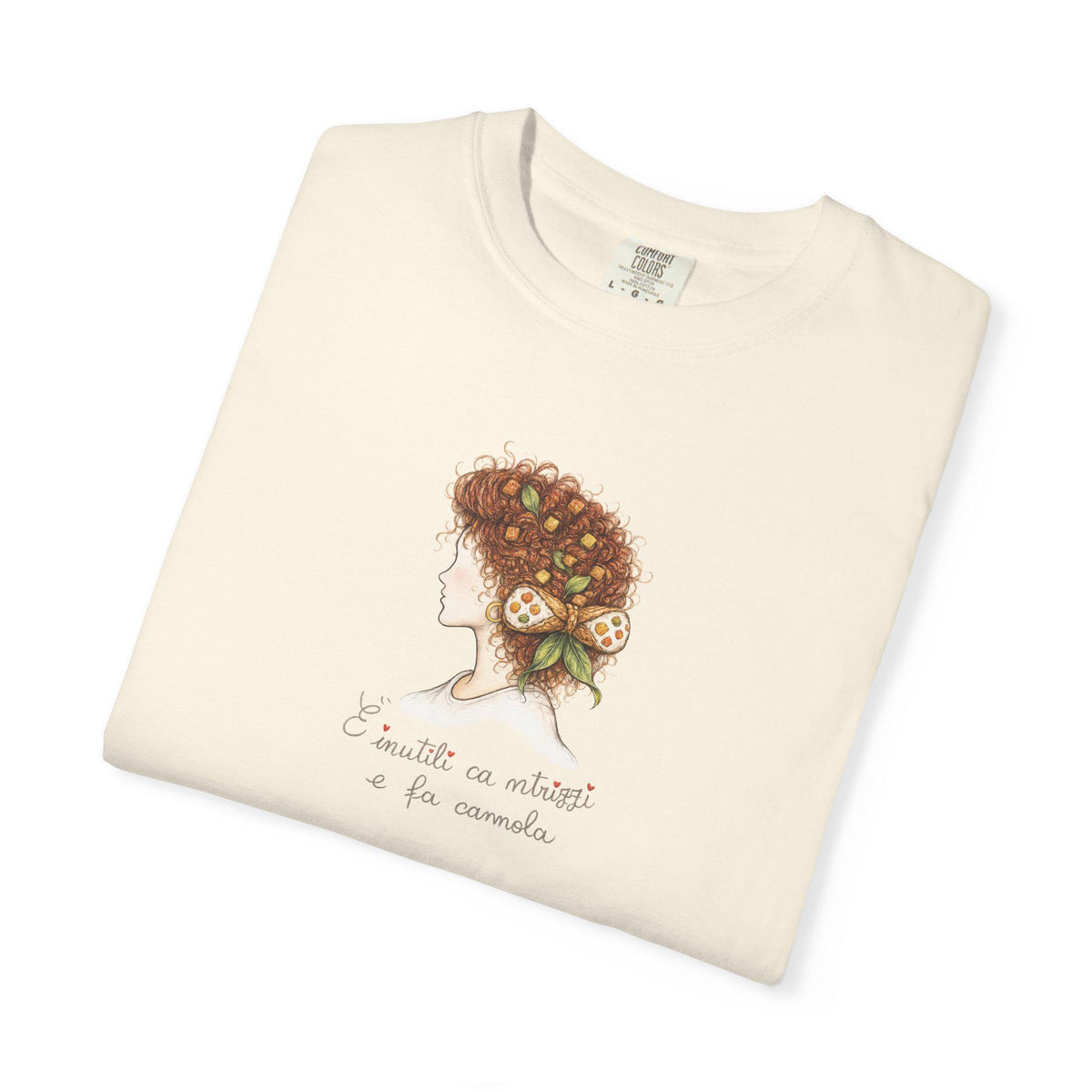 E Inutili Ca Ntrizzi E Fa Cannola, Sicilian Proverb Shirt - photo 1