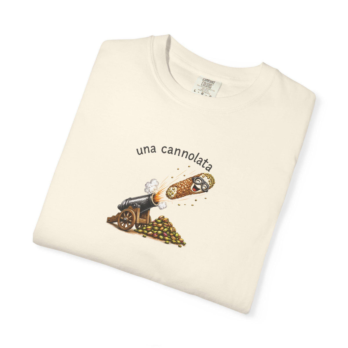Cannoli Lover Shirt, Funny Sicilian Cannolo Graphic Tee - photo 1