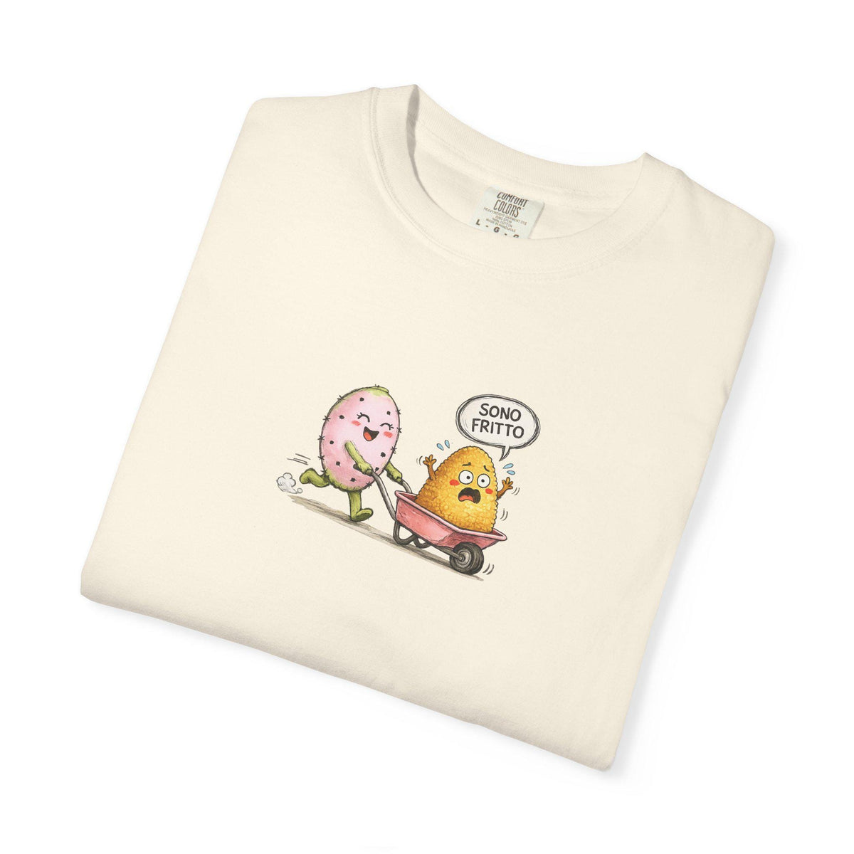 Sono Fritto Funny Sicilian Shirt, Cute Arancino Prickly - photo 1