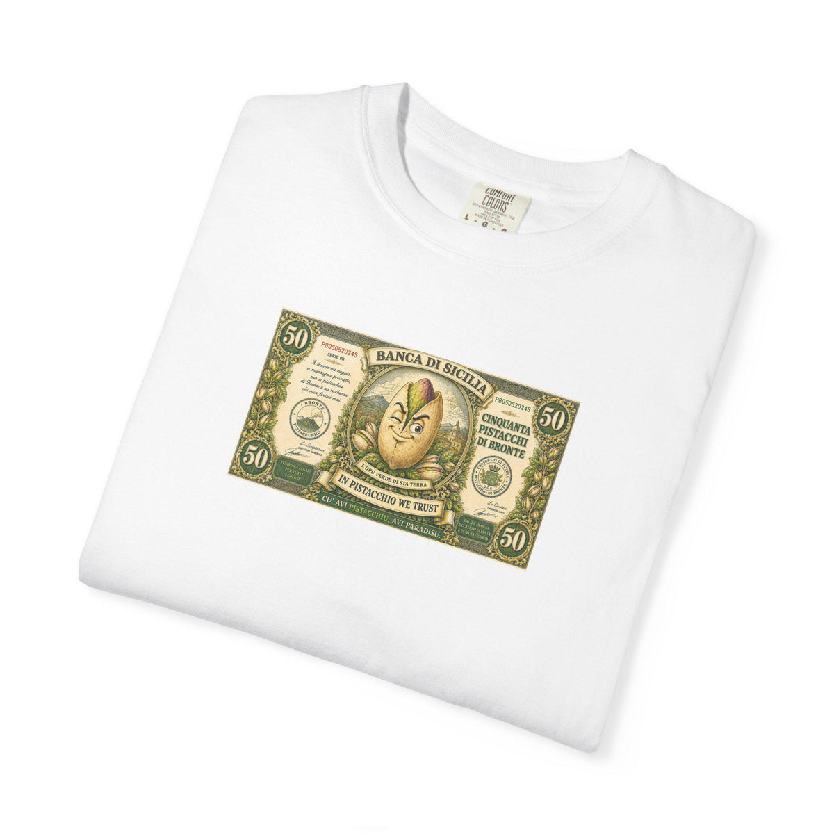 Pistachio Shirt, Bronte Pistachio Sicilian Tee, Banca di - photo 2