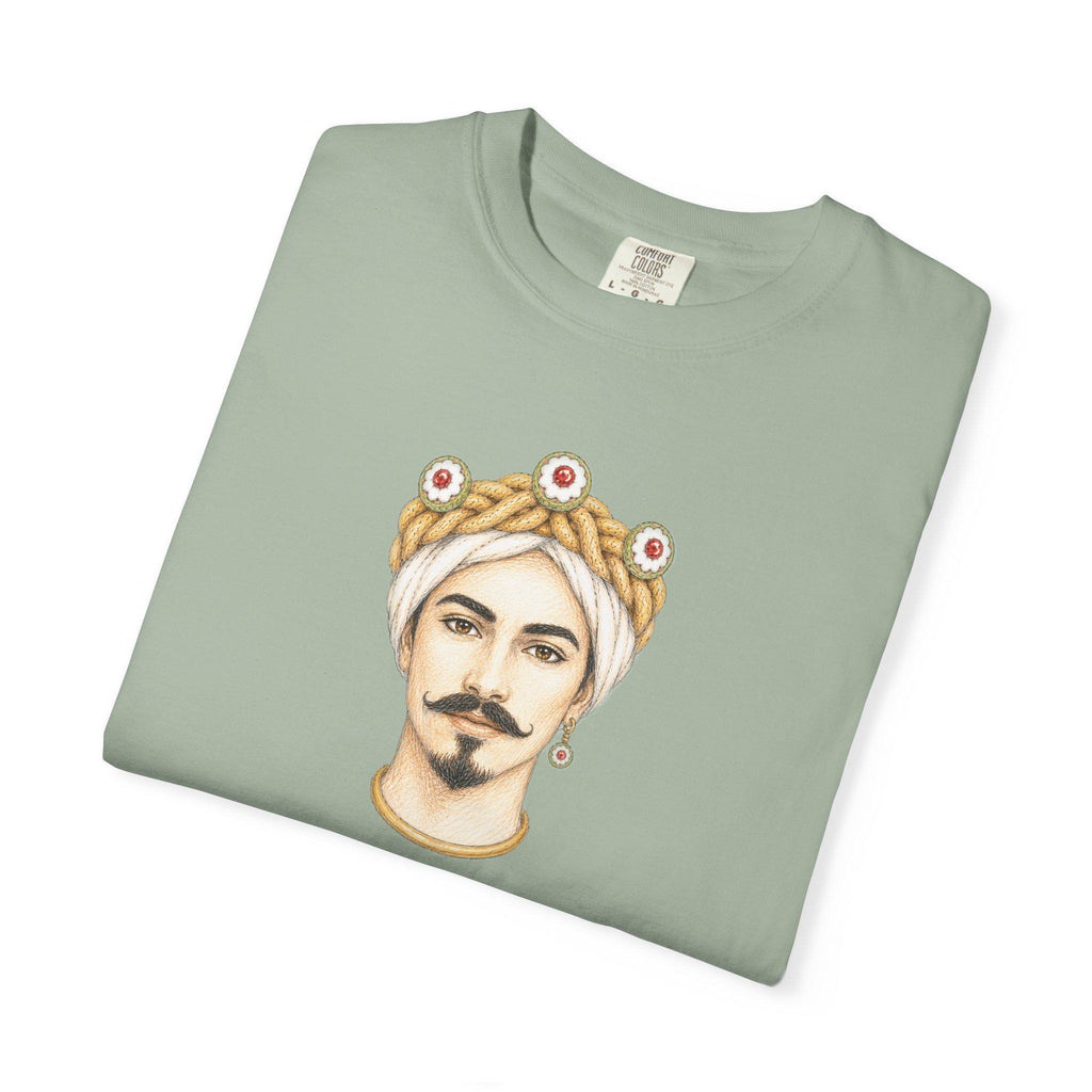 Sicilian Moor Head Shirt, Testa di Moro Tee, Sicily Gift - photo 6