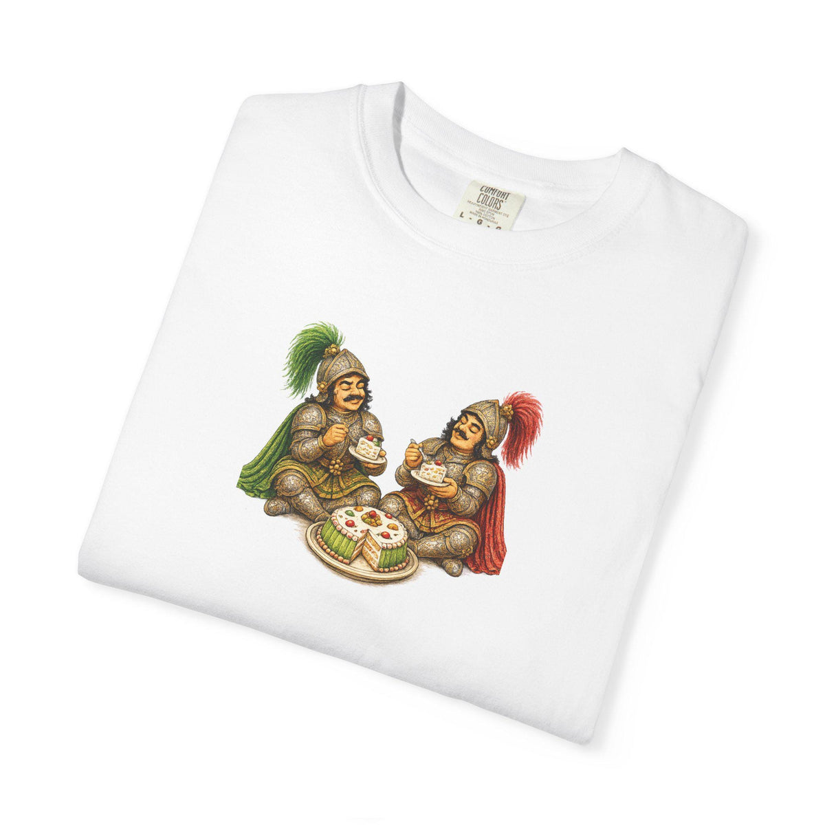 Sicilian Puppet Cassata Shirt, Pupi Siciliani Dessert Tee - photo 2