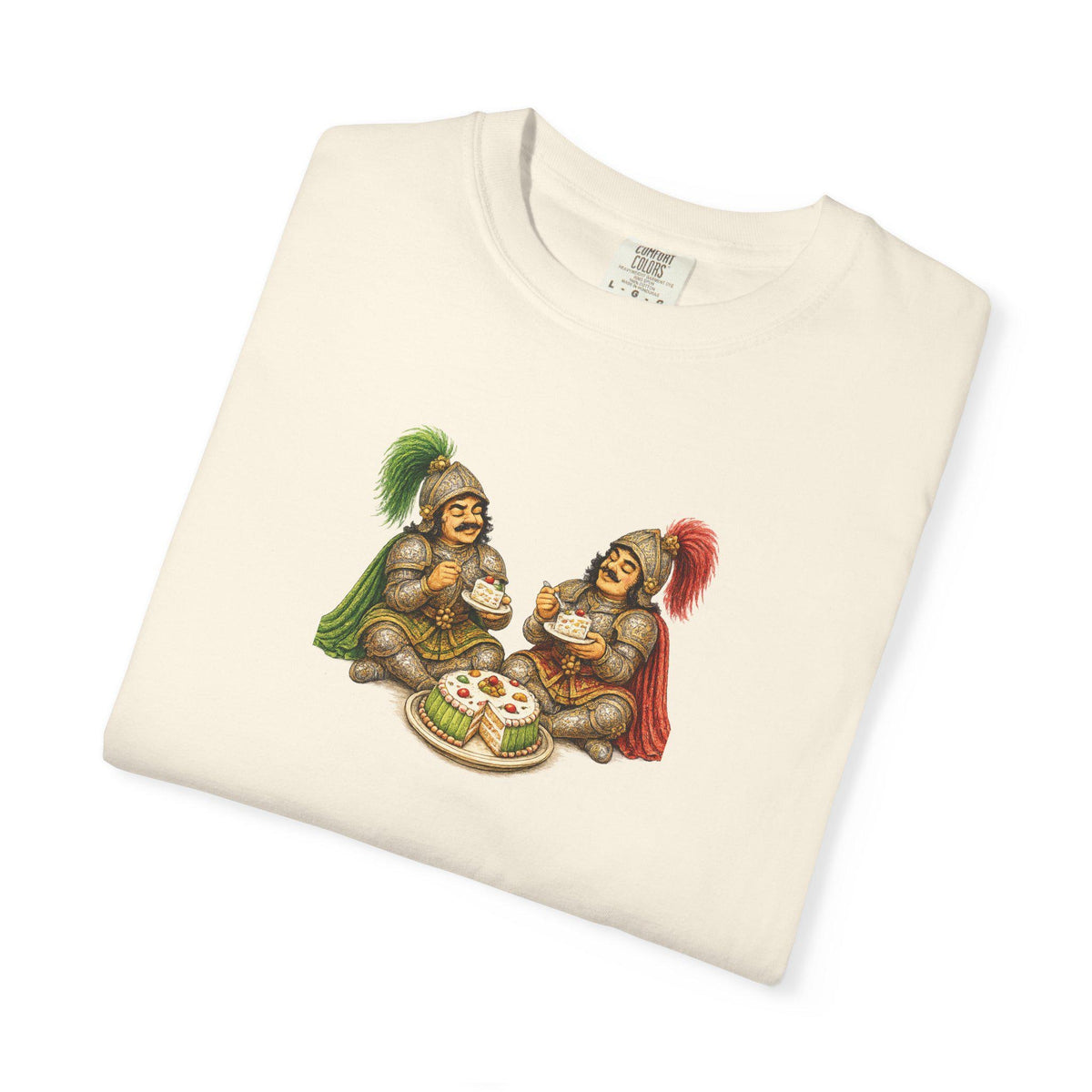 Sicilian Puppet Cassata Shirt, Pupi Siciliani Dessert Tee - photo 3