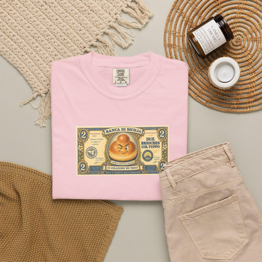 Banca di Sicilia Brioche col Tuppo Shirt, Funny Sicilian - photo 1