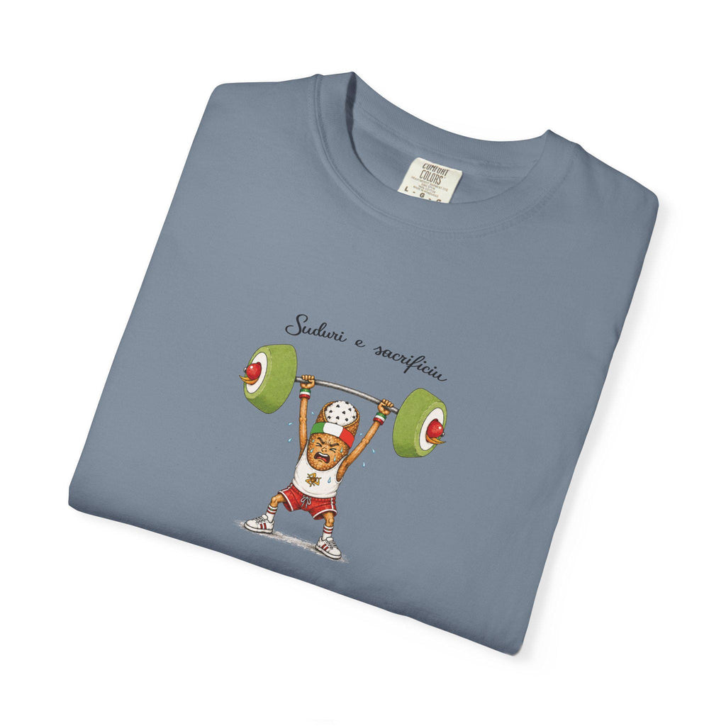 Funny Cannolo Gym Shirt, Sicilian Fitness Tee, Suduri e - photo 7