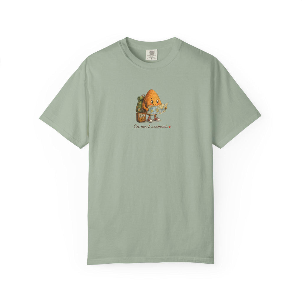 Sicilian Travel Shirt, Cu Nesci Arrinesci Tee, Italian - photo 5