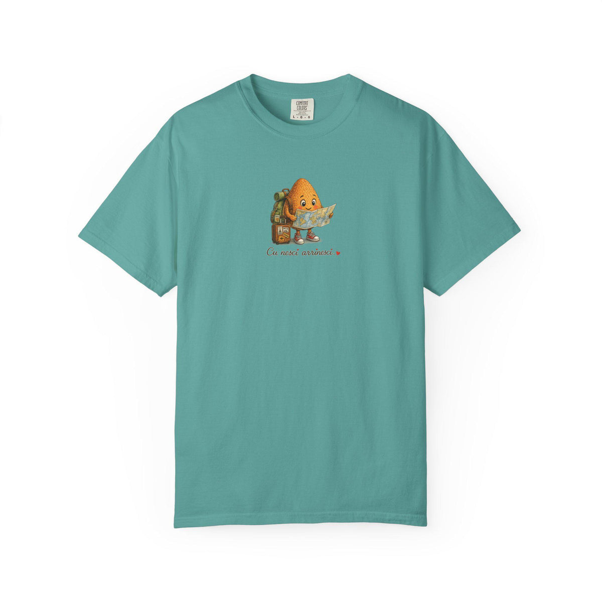 Sicilian Travel Shirt, Cu Nesci Arrinesci Tee, Italian - photo 7