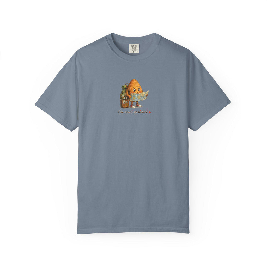 Sicilian Travel Shirt, Cu Nesci Arrinesci Tee, Italian - photo 9