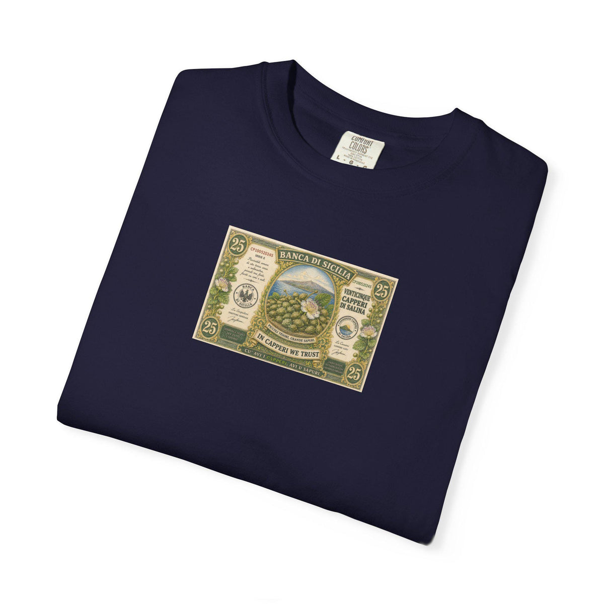 Capers Shirt, Salina Capers Sicilian Tee, Banca di Sicilia - photo 10