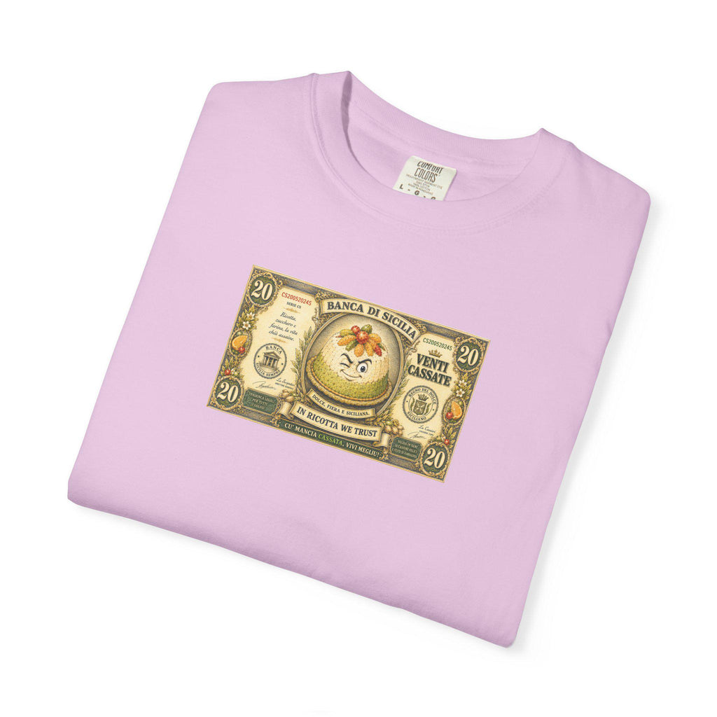 Cassata T-Shirt, Sicilian Banknote Tee, Venti Cassate - photo 7