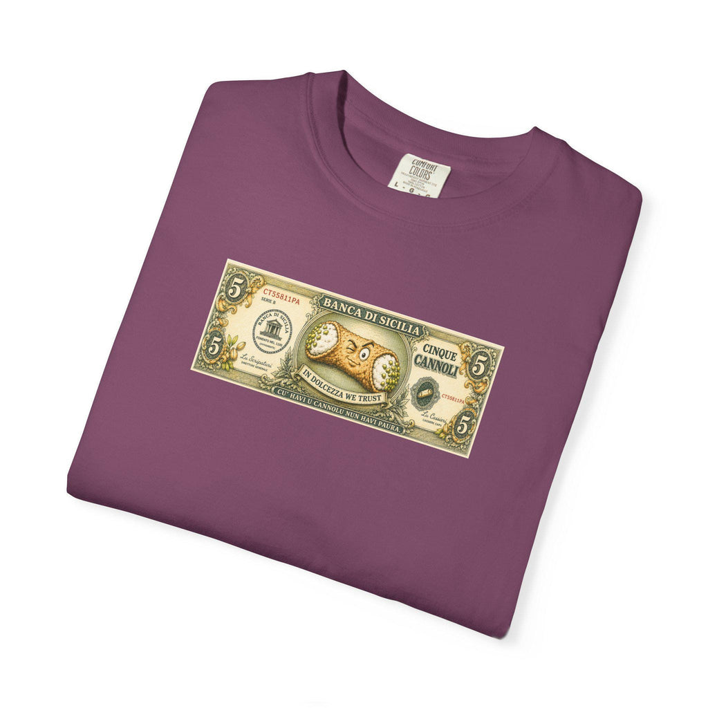 Cannoli Shirt, Sicilian Dollar Bill Tee, Cinque Cannoli - photo 10