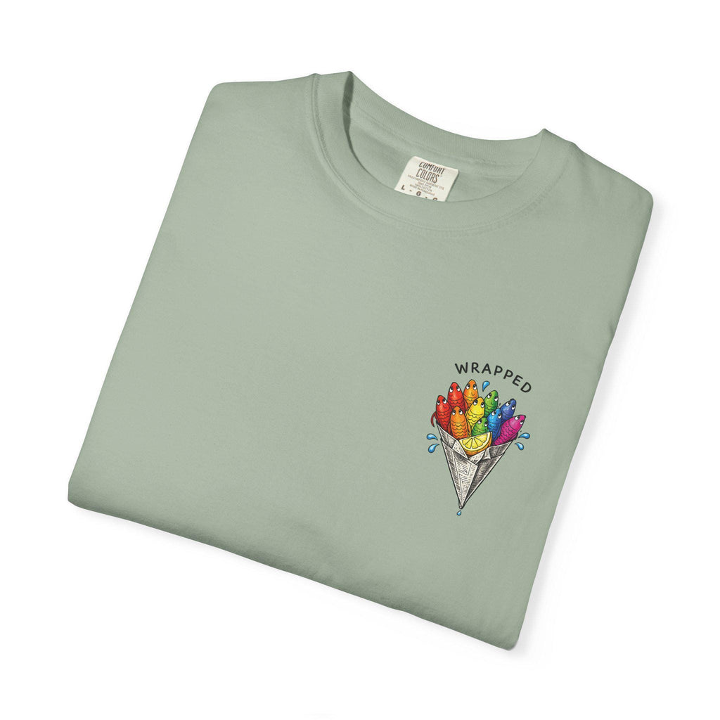 Fish Bouquet Wrapped Shirt, Cozy Introvert Tee, Do Not - photo 4