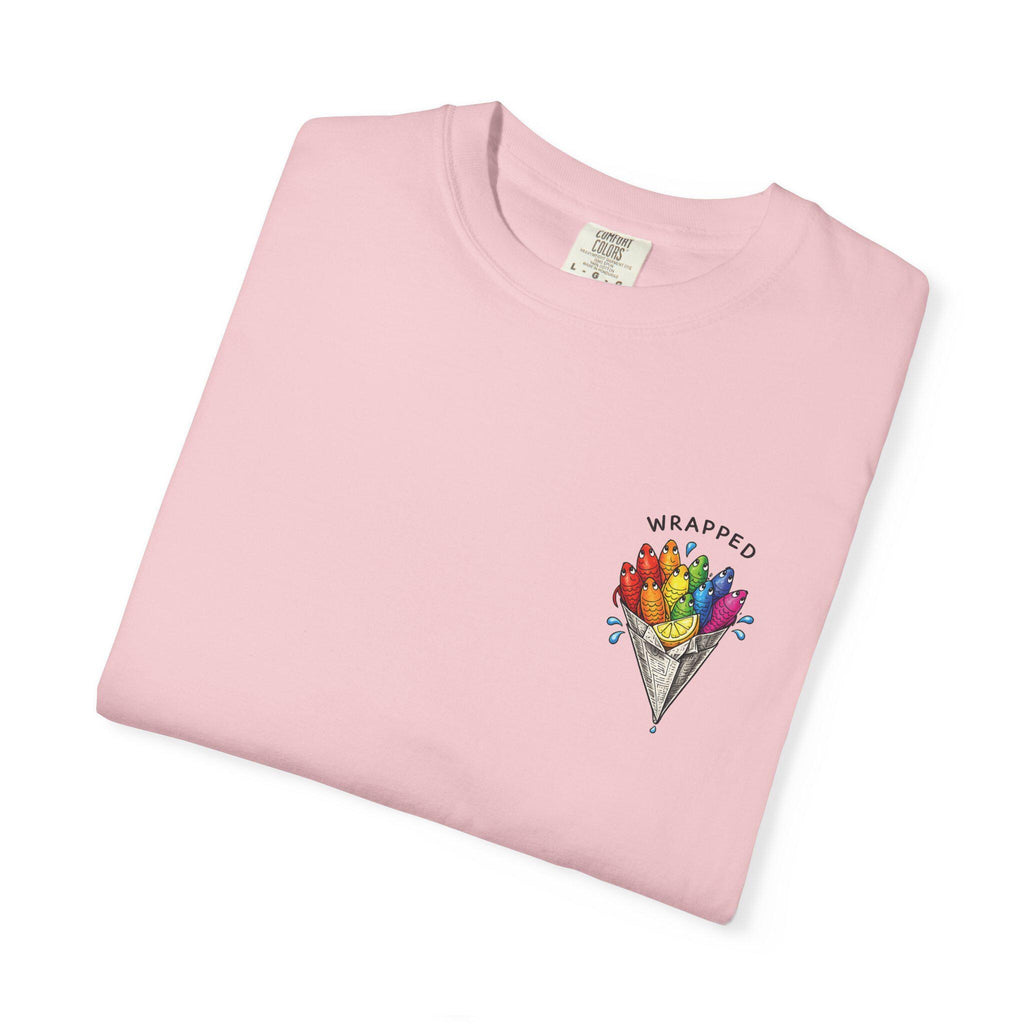 Fish Bouquet Wrapped Shirt, Cozy Introvert Tee, Do Not - photo 5