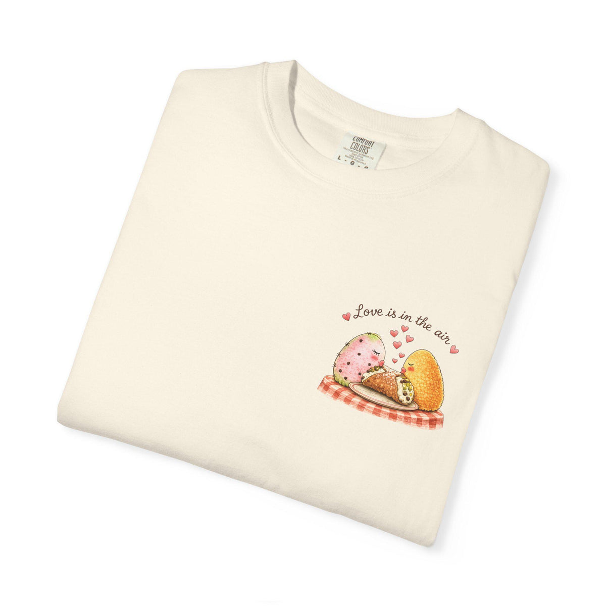 Love is in the Air Pocket Tee, Cute Prickly Pear Couple - photo 1