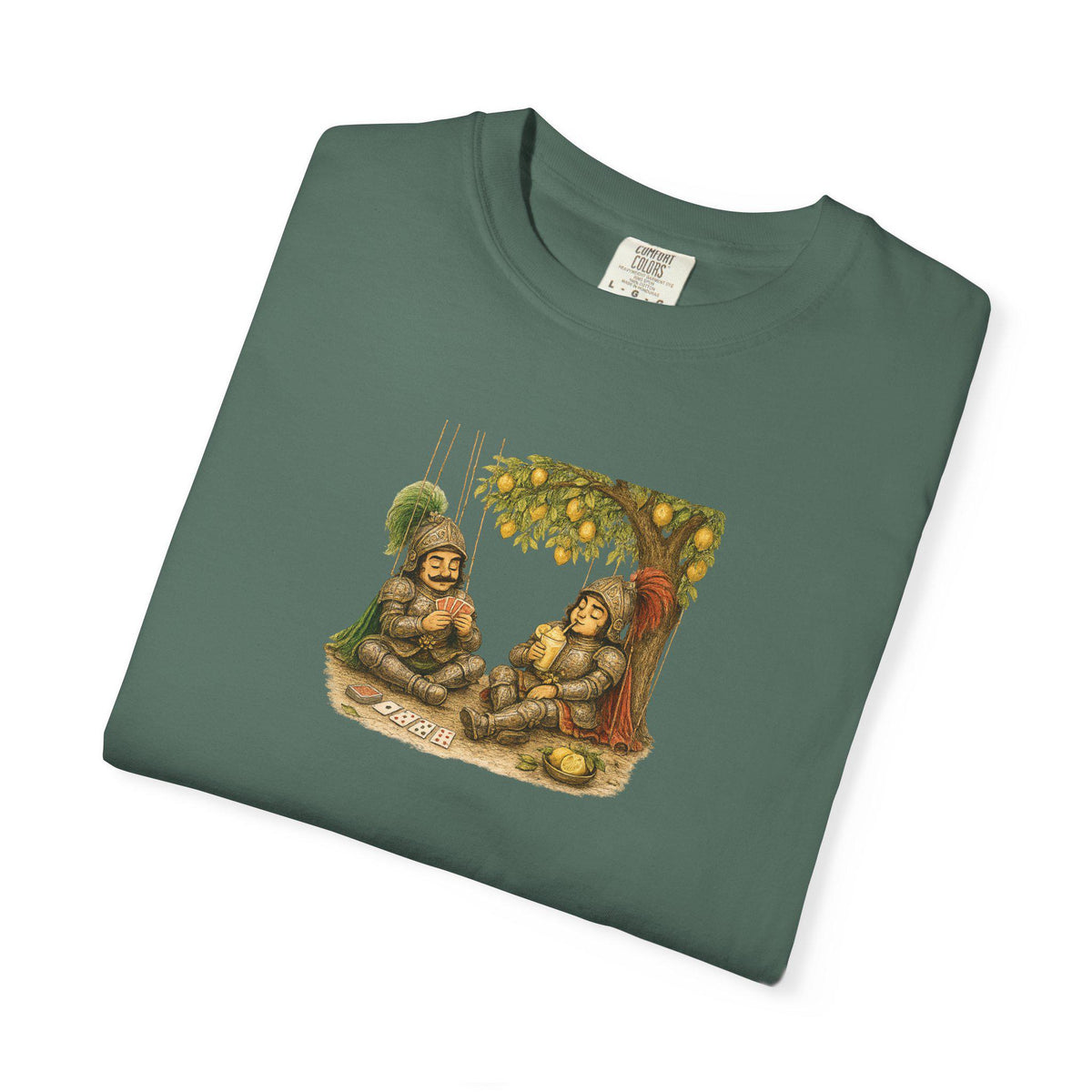 Sicilian Pupi Playing Cards, Italian Summer Shirt, Scopa - photo 5