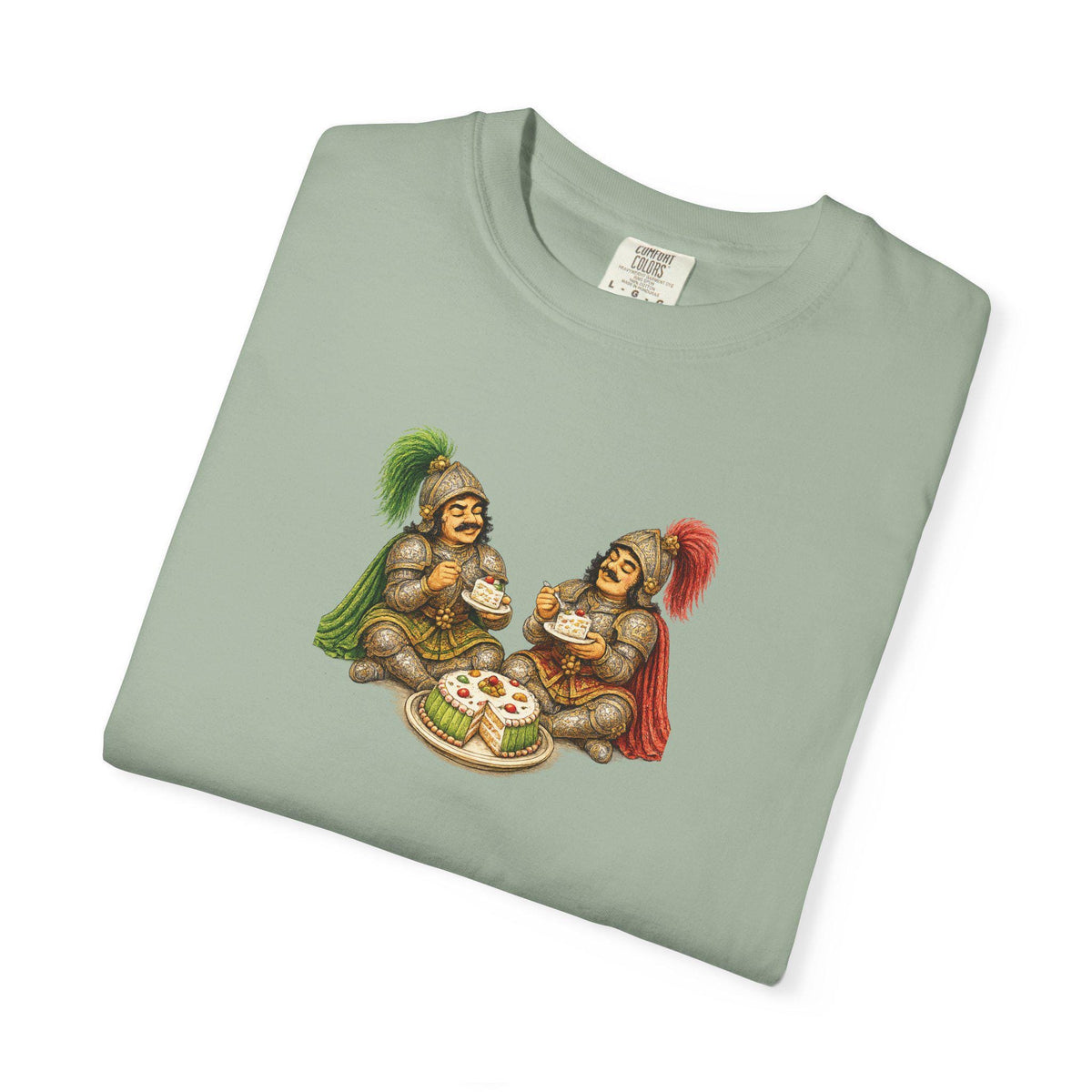 Sicilian Puppet Cassata Shirt, Pupi Siciliani Dessert Tee - photo 4