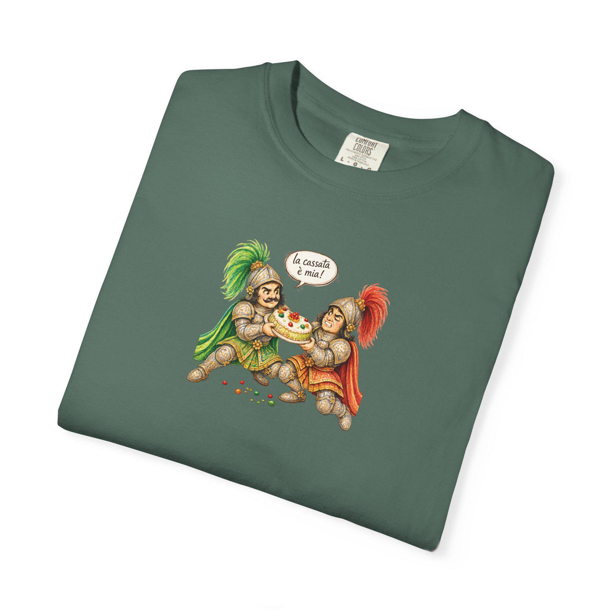 La Cassata è Mia Shirt, Funny Sicilian Puppet Tee, Pupi - photo 5