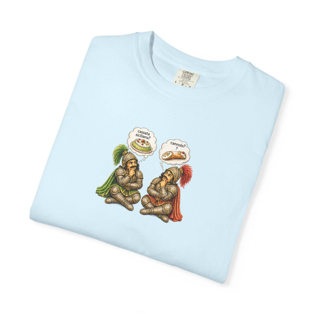 Cannolo or Cassata Shirt, Sicilian Dessert Puppet Tee, Pupi - photo 7
